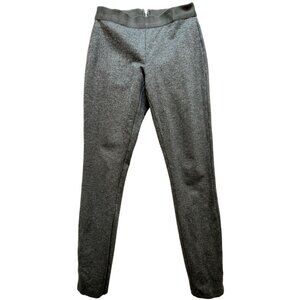 J. Crew Women's Pixie Elastic Waist Skinny Pants Rear Zip Back Sz 2R Gray Casual